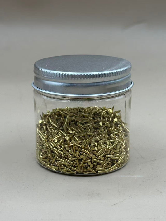 Heel and sole decoration brass nails