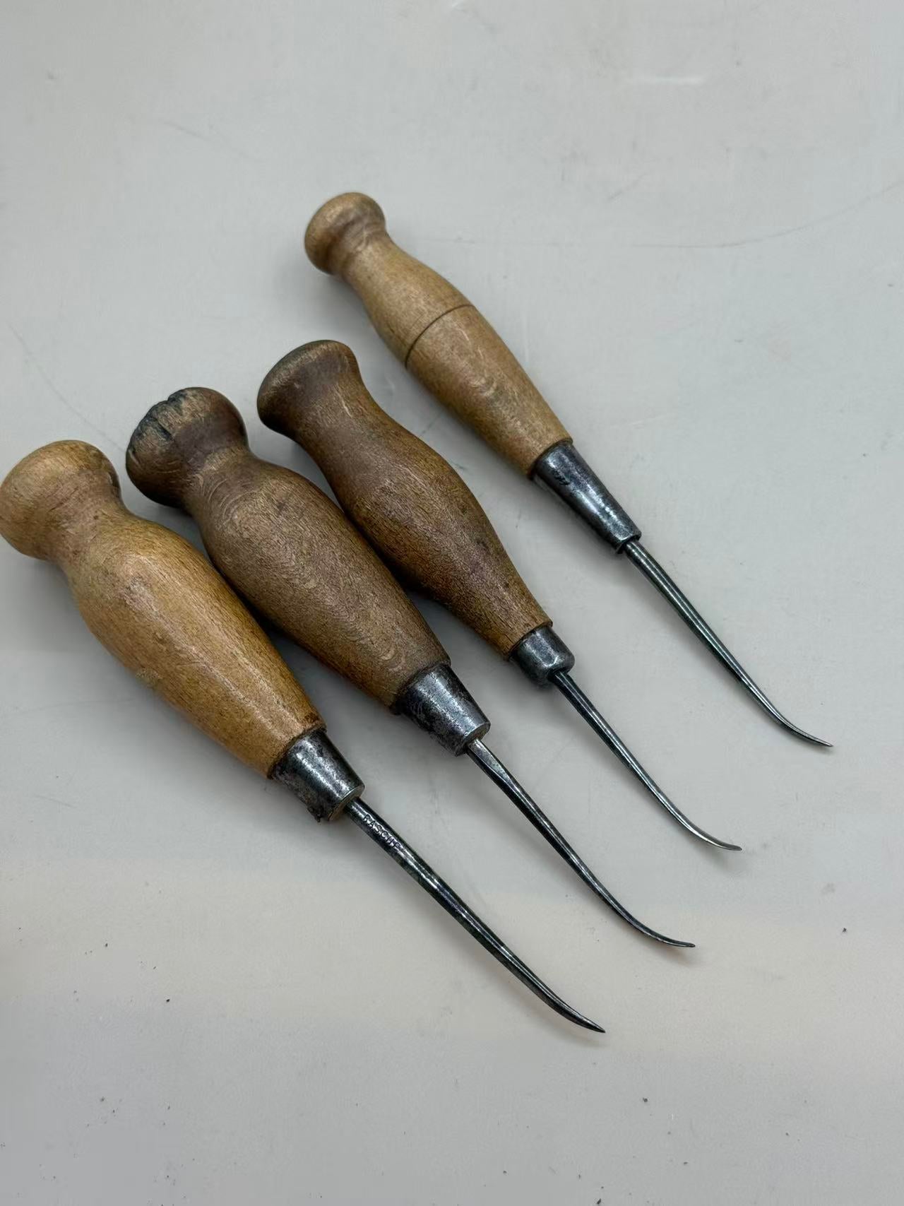 Awl for welting in handle-sold individually.