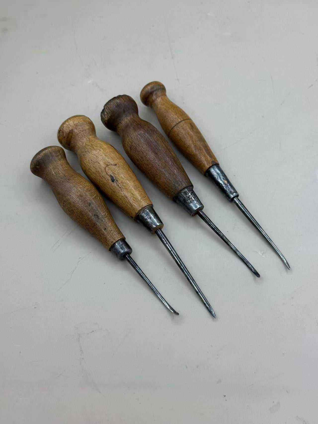 Awl for welting in handle-sold individually.