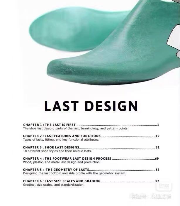 Footwear Pattern Making and Last Design Hardcover
