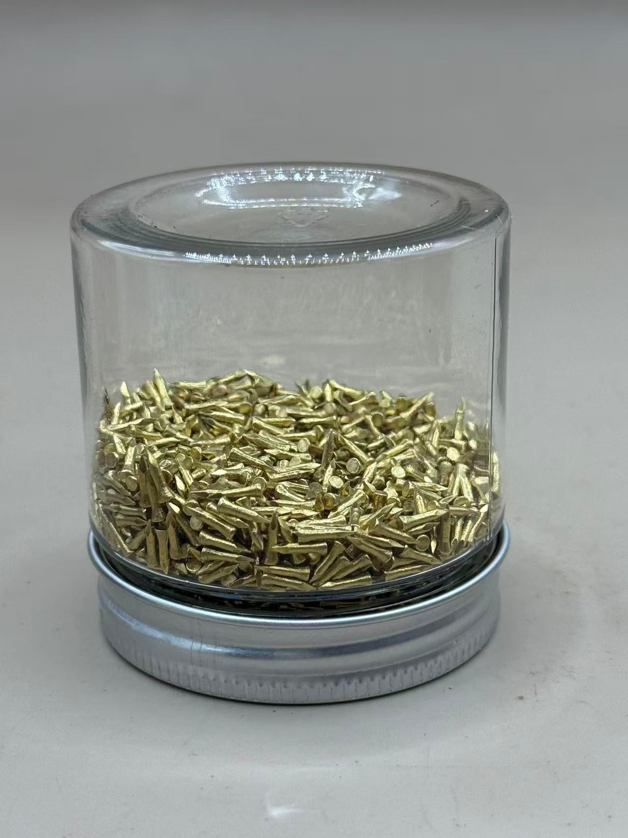 Heel and sole decoration brass nails