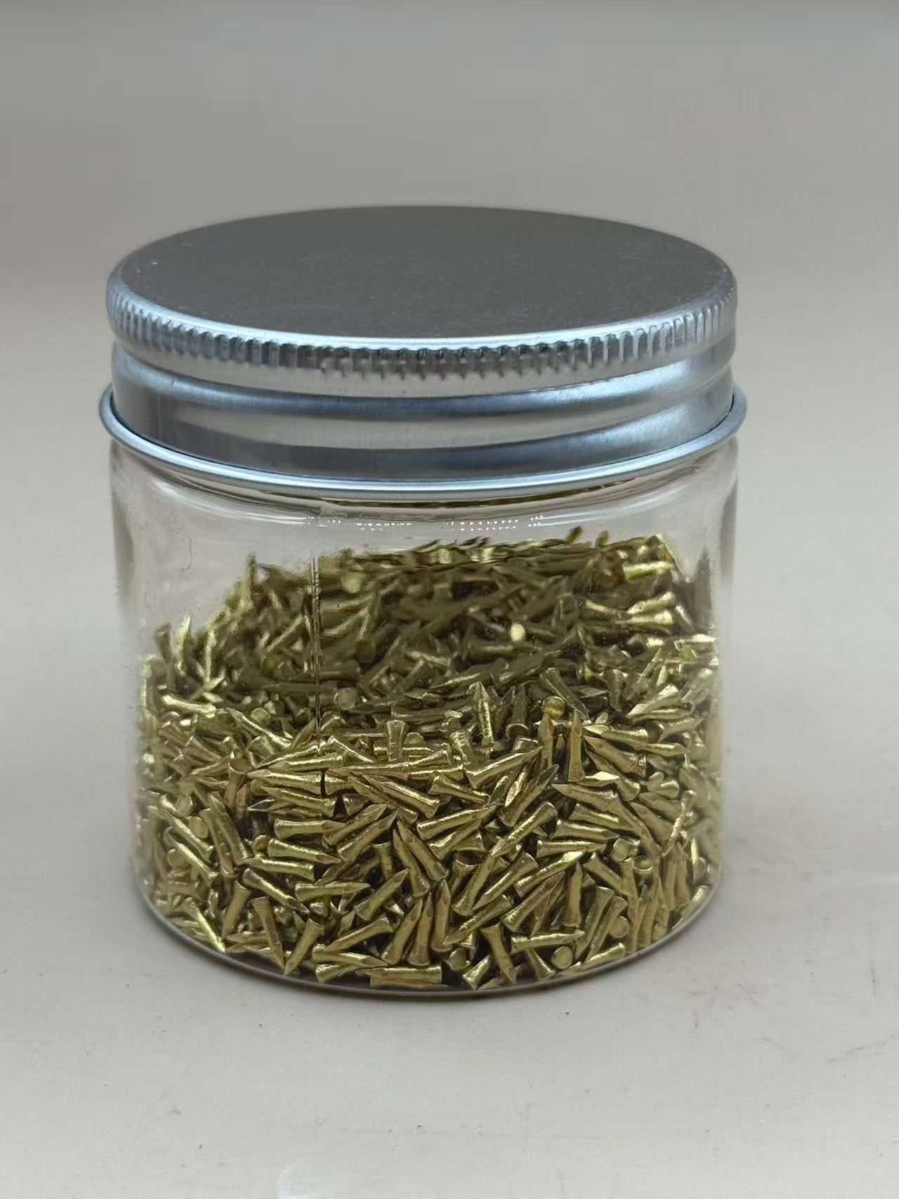 Heel and sole decoration brass nails