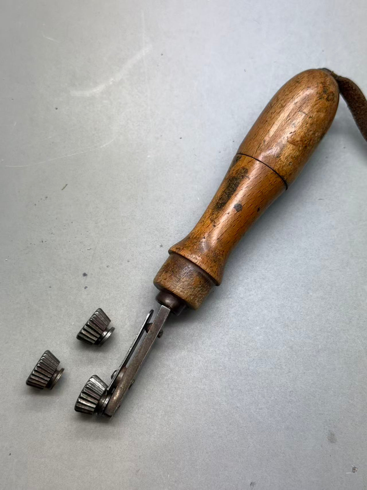 Vintage German Fudge Wheel with 3 wheels