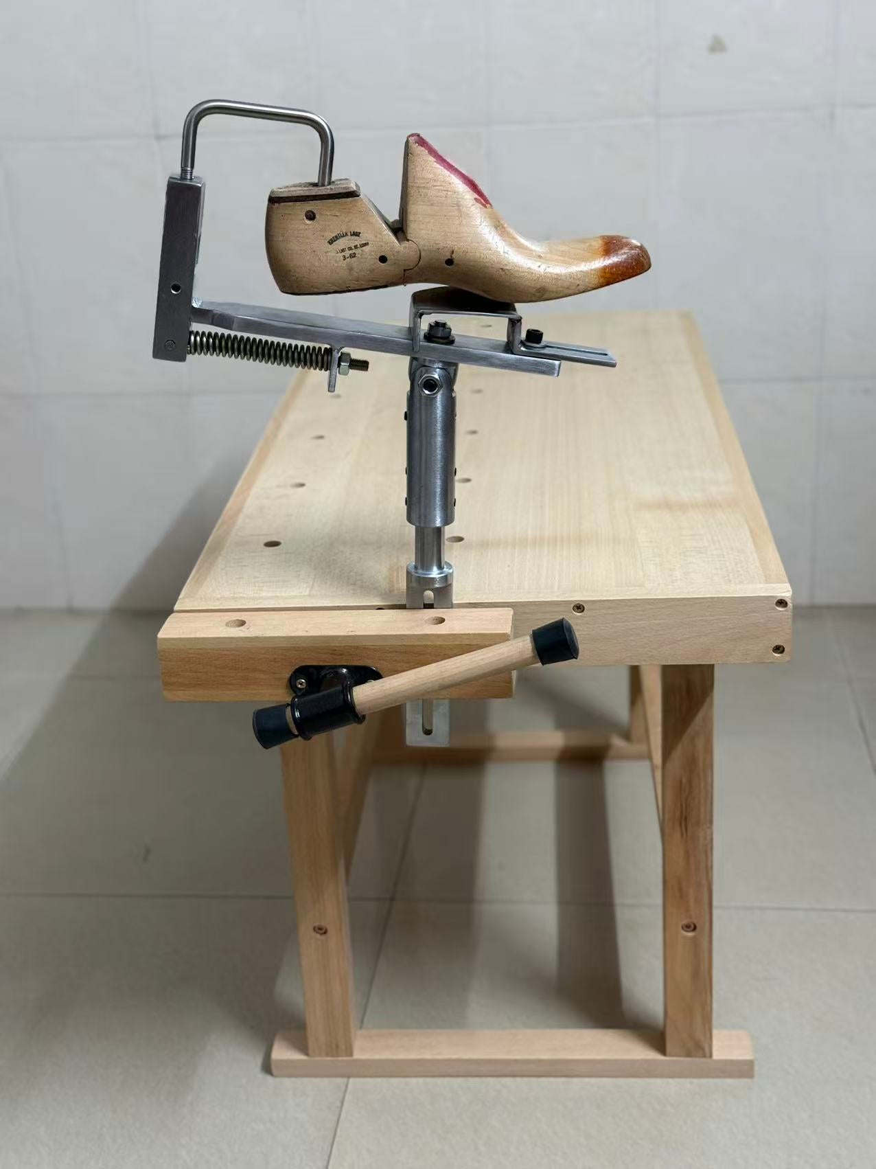 Moccasin shoes stand tools